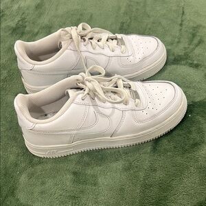 Nike Kids All-White Sneakers